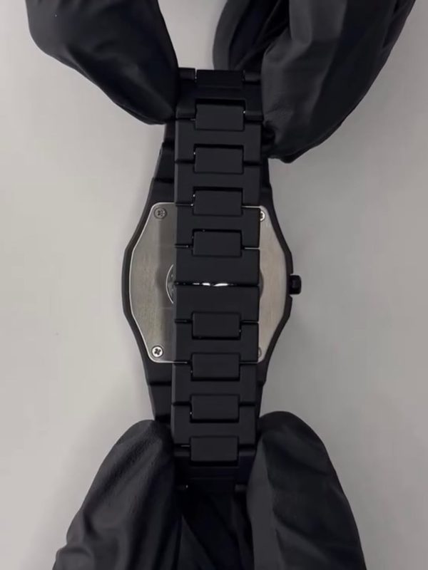 Black Aura Quartz Watch – Lightweight Design, Arabic Dial Full Black Aura Wrist Watch- Watch For Men | Black Color Watch – Without Box
