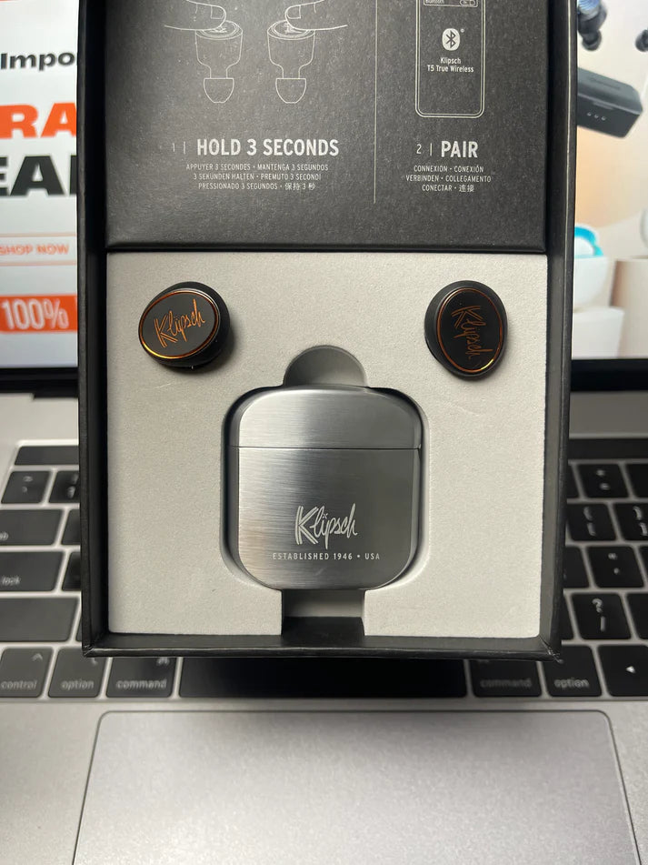 Klipsch T5 True Wireless Earphones - Silver
