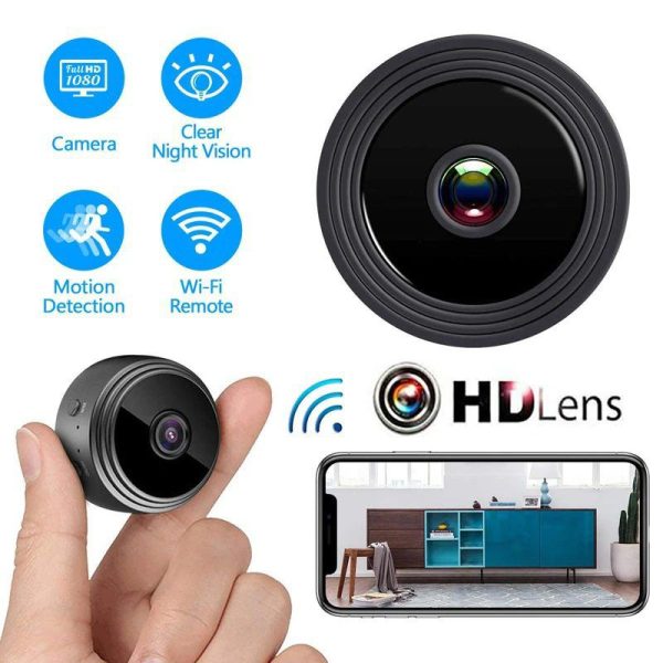A9 Mini Camera With Stand || Wifi Camera Wireless Monitoring Hd || New Camera || Mini Wifi Camera || Home Security Dvr Sensor Wifi Cameras With V38 Apps