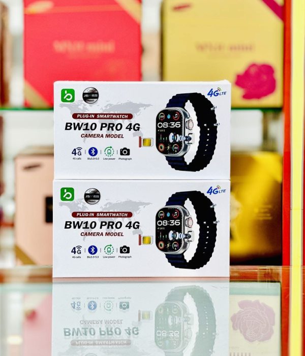 Bw10 Pro 4g Smartwatch With Chip + Anti-spy Camera 4g Sim Support & Direct Bluetooth Calling | Best Quality Smartwatch