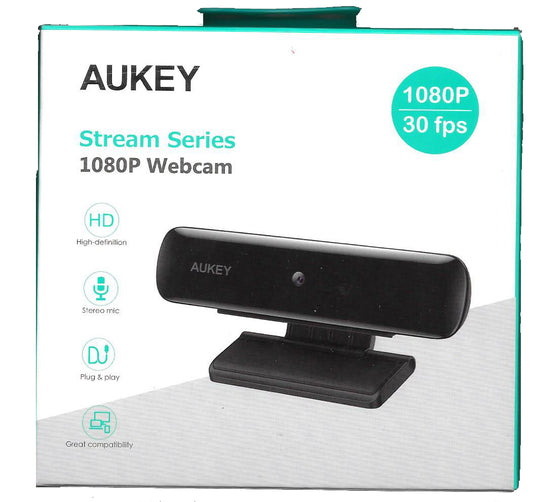 Aukey Pc-w1 1080p Fhd Webcam ₨3,525